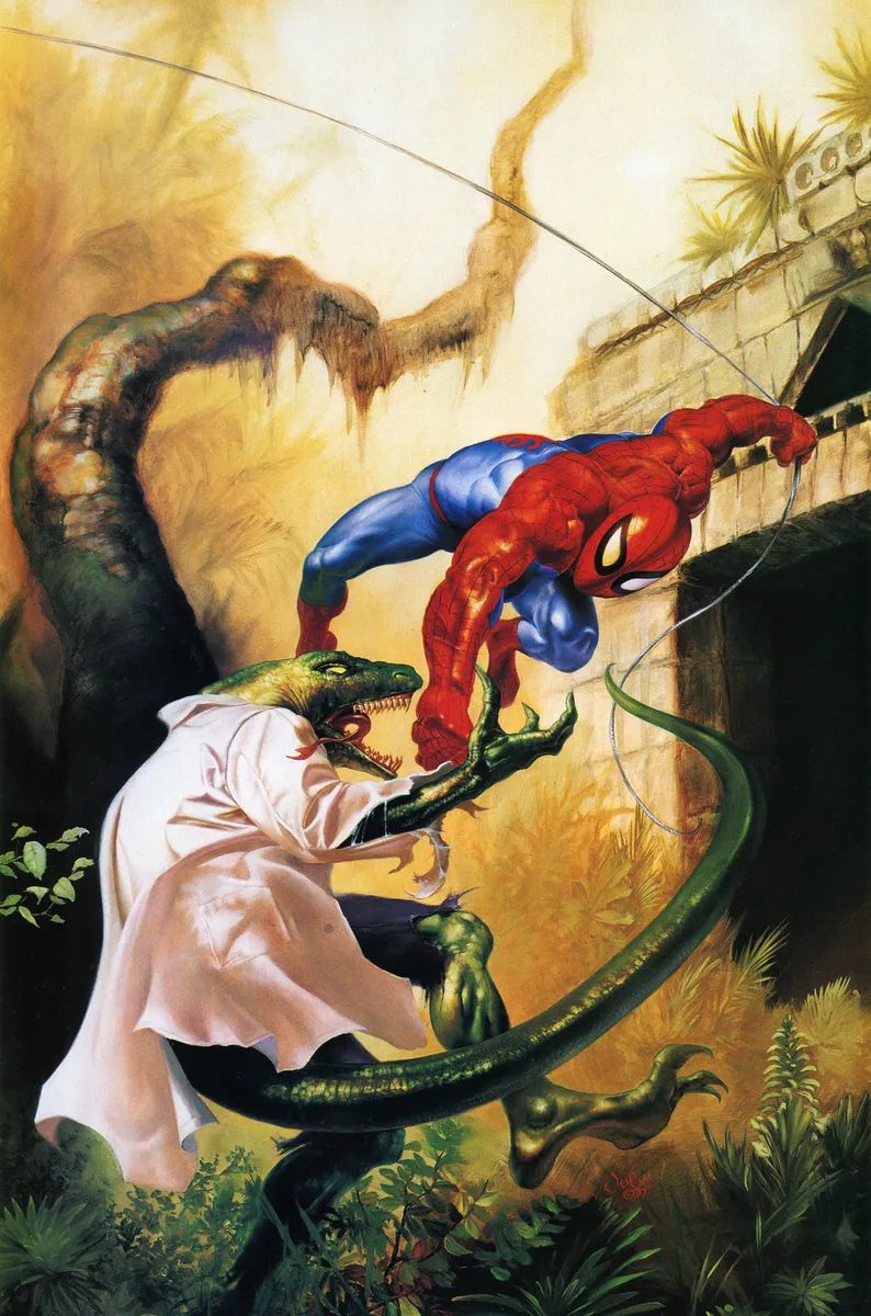 Spider-Man In The Valley Of The Lizard